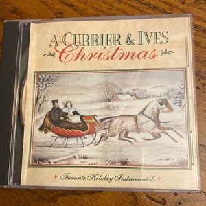 🎄Gently used CD, A Currier &Ives Christmas. Favorite Holiday Instrumentals🎄